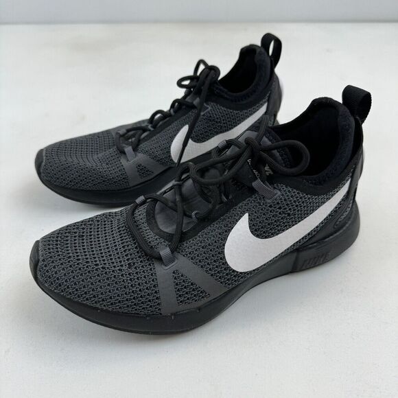 Nike Duel Racer Black Grey White Running Shoe Athletic 927243-004 Size 7.5 - Picture 2 of 12